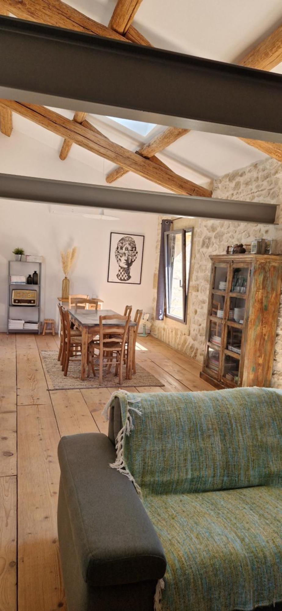 Appartement Dans Un Mas Provencal Renove Saint-Hilaire-dʼOzilhan Exteriör bild